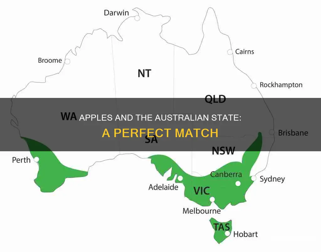 which australian state is known by the apples