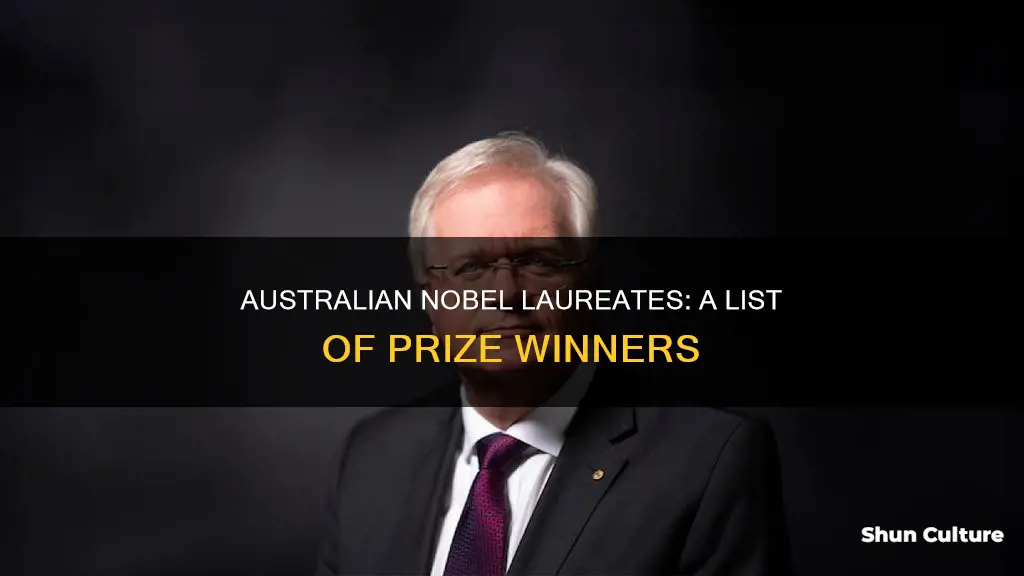 which australian won the nobel prize