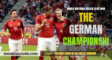 Austrian Soccer Club's Historic German Championship Win
