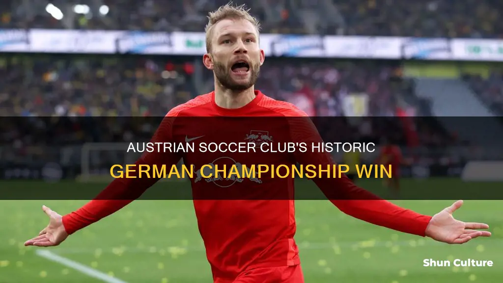 which austrian soccer club won the german championships