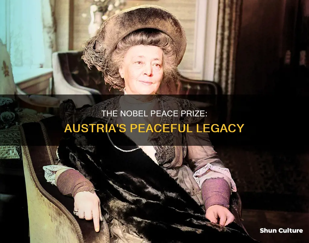 which austrian won the nobel peace prize