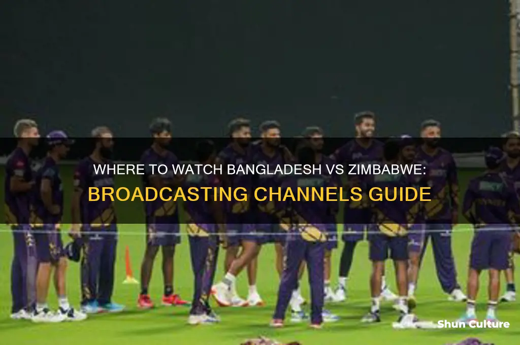 which channel broadcast bangladesh vs zimbabwe