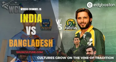 India vs Bangladesh: Where to Watch the Match Live on TV