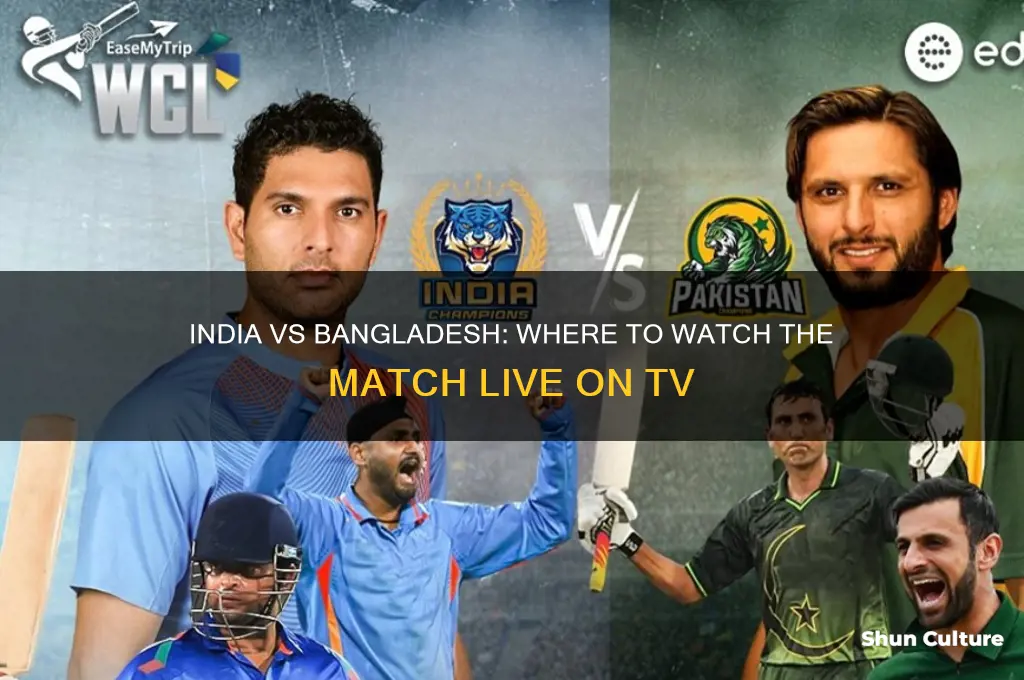 which channel is india vs bangladesh