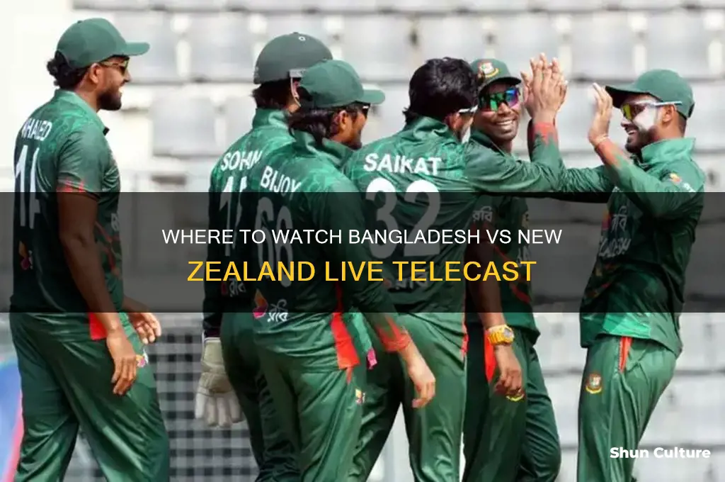 which channel live telecast bangladesh vs newzealand