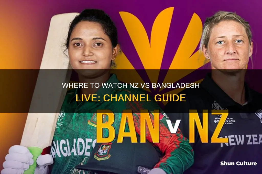 which channel telecast nz vs bangladesh