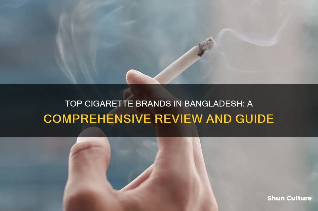 which cigarette is best in bangladesh