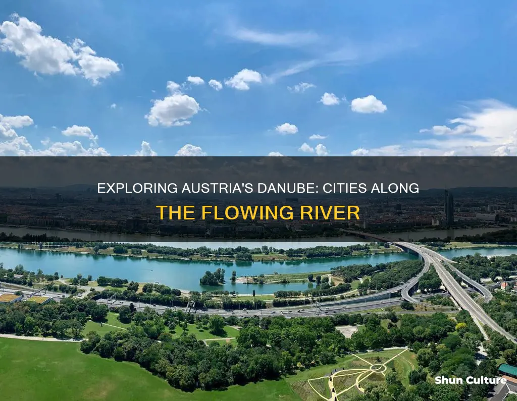 which cities in austria does the danube flow through