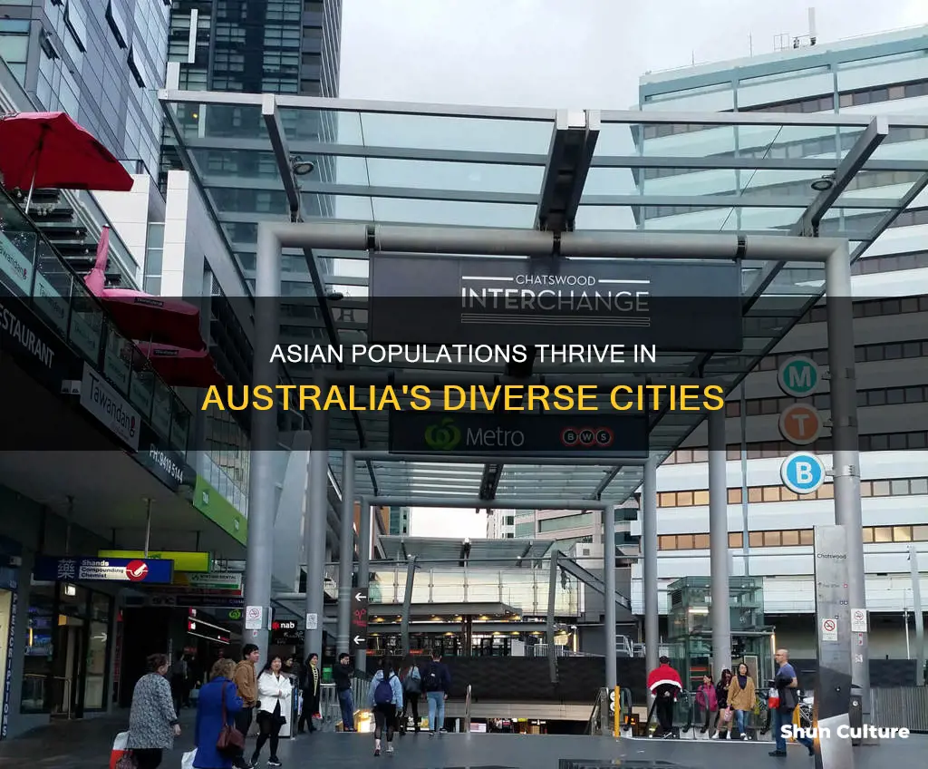 which city in australia has the largest asian population