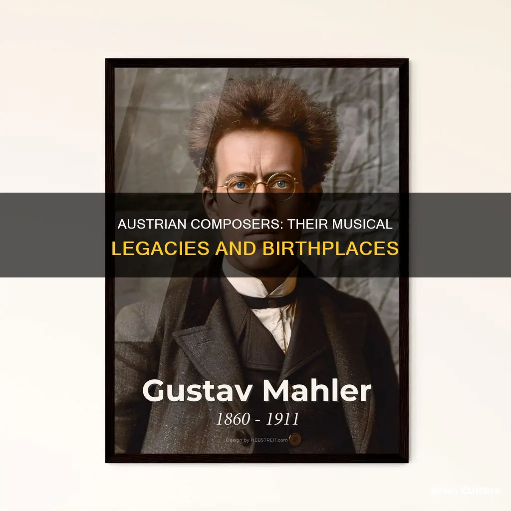 which composer was born in austria