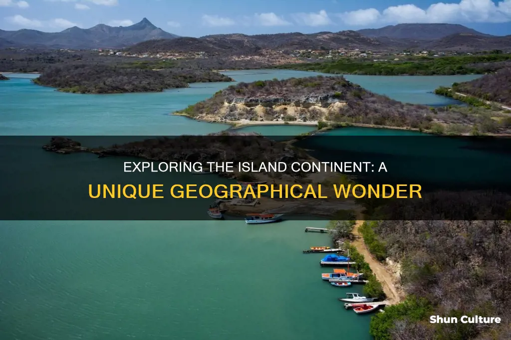 which continent is also an island