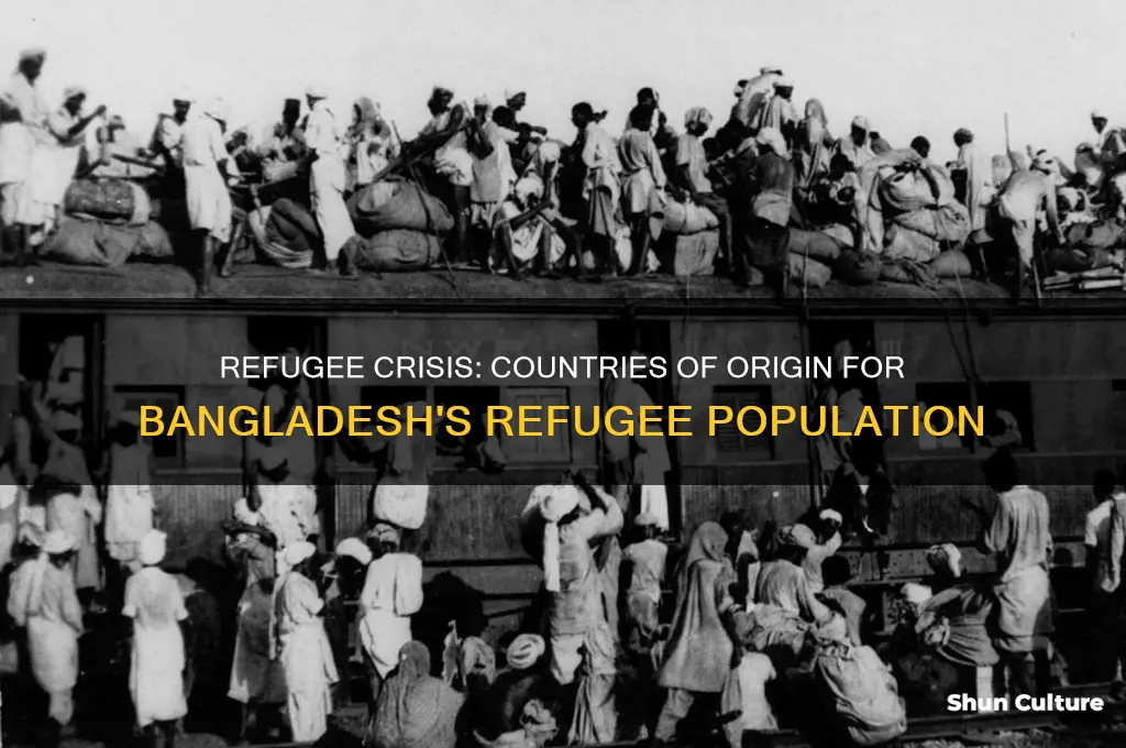 which countried refugees went to bangladesh