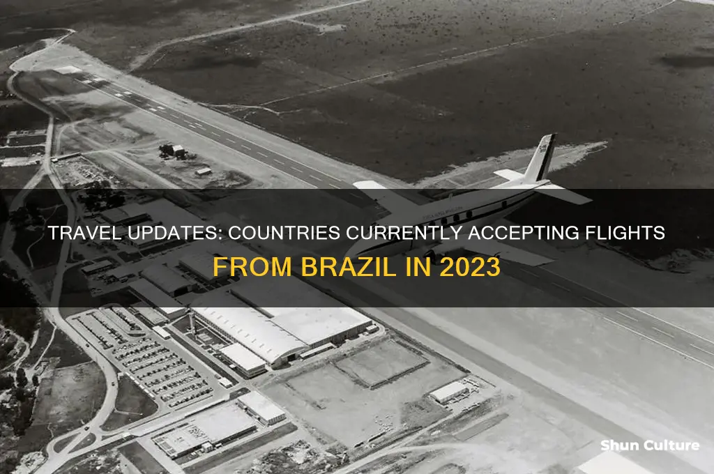 which countries are accepting flights from brazil