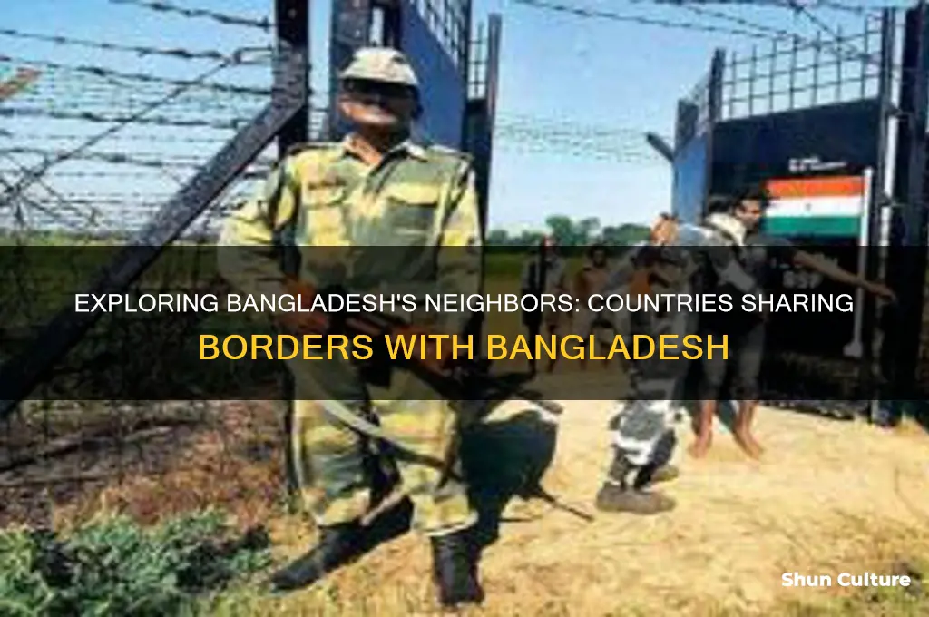 which countries border bangladesh