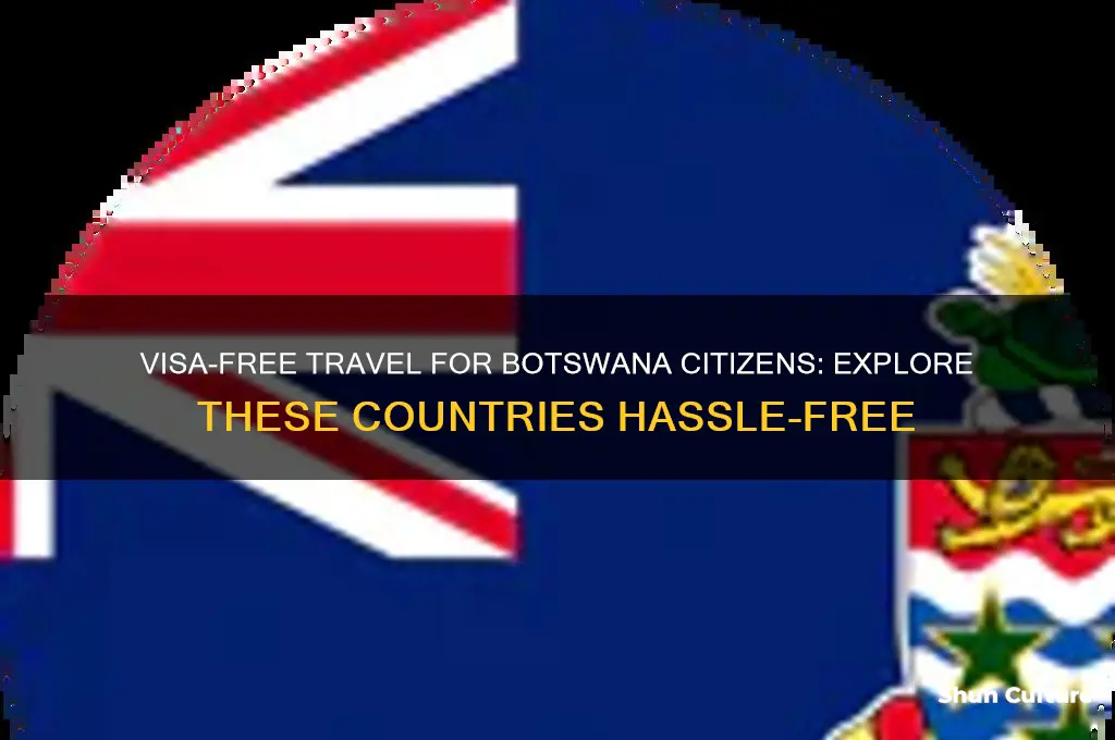 which countries can botswana visit without a visa
