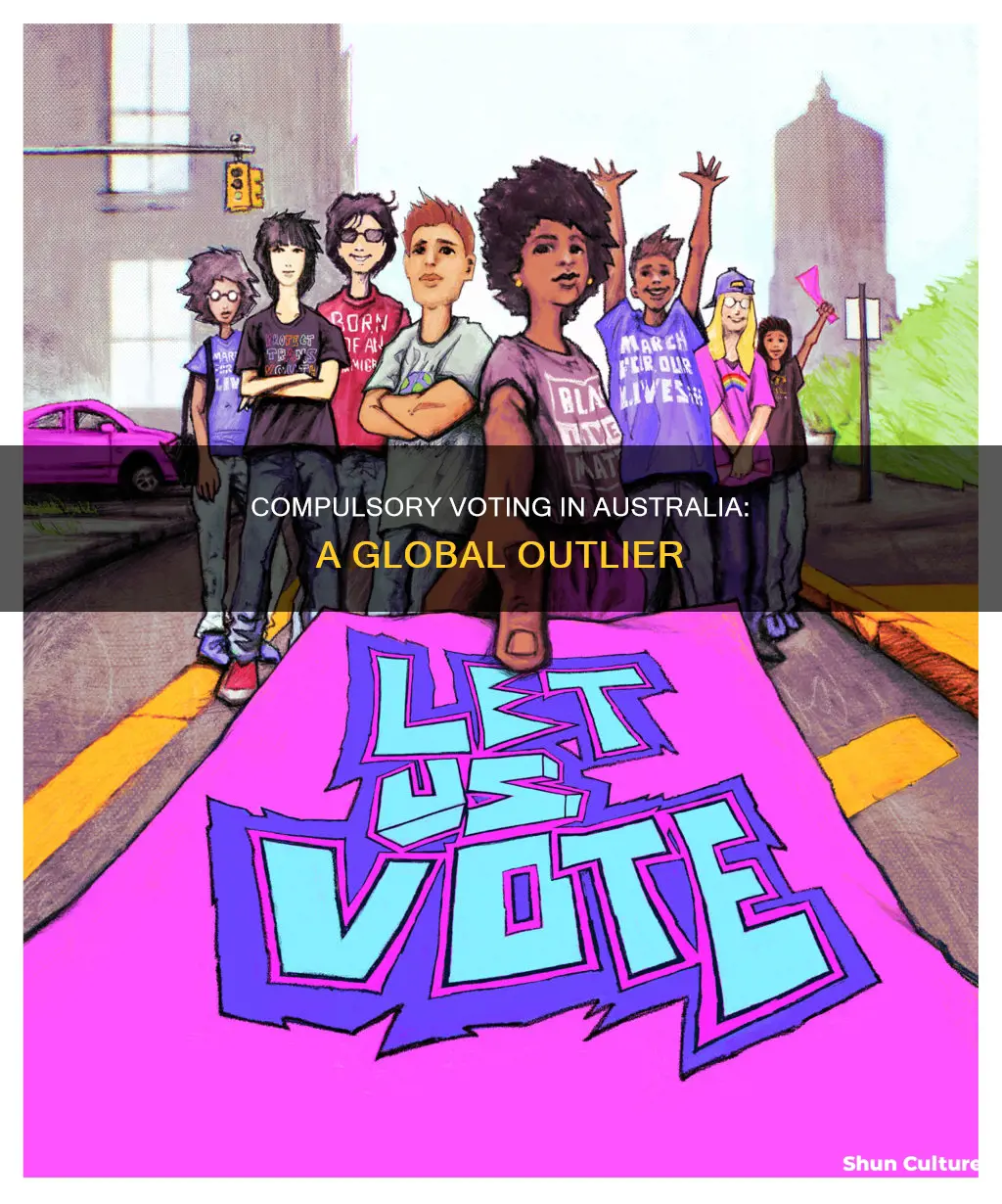 which countries compulsory voting national elections australia
