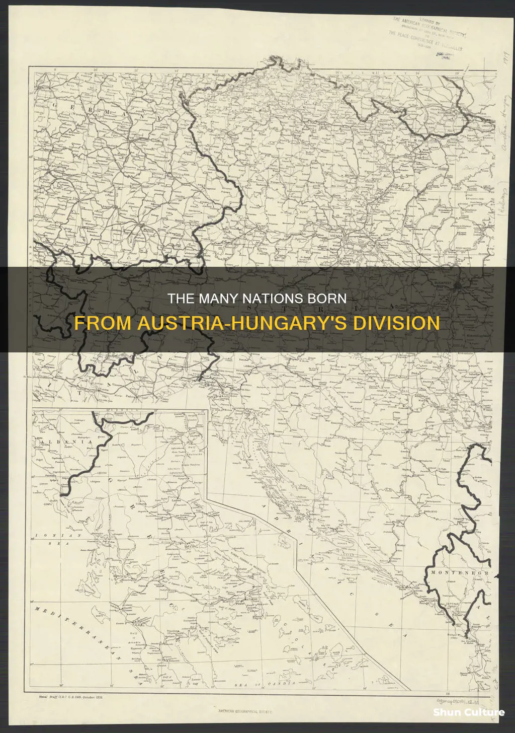 which countries from division of austria hungary