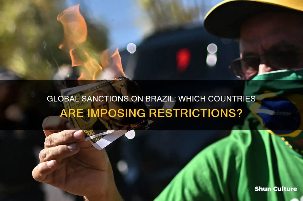 which countries have sanctions on brazil