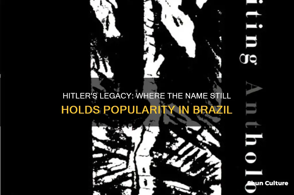 which countries is the name hitler still popular brazil