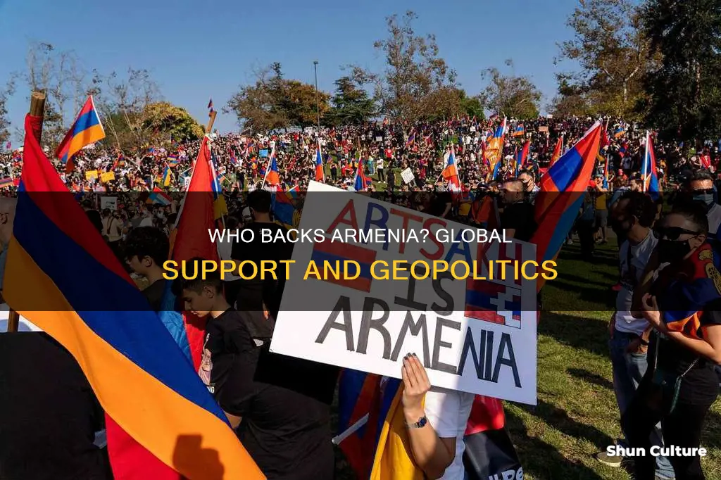 which countries support armenia against azerbaijan