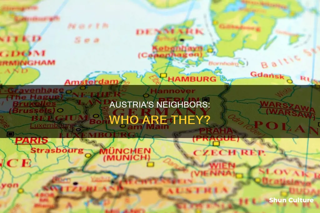 which countries surround austria