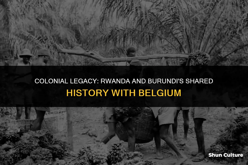 which country colonized rwanda and burundi