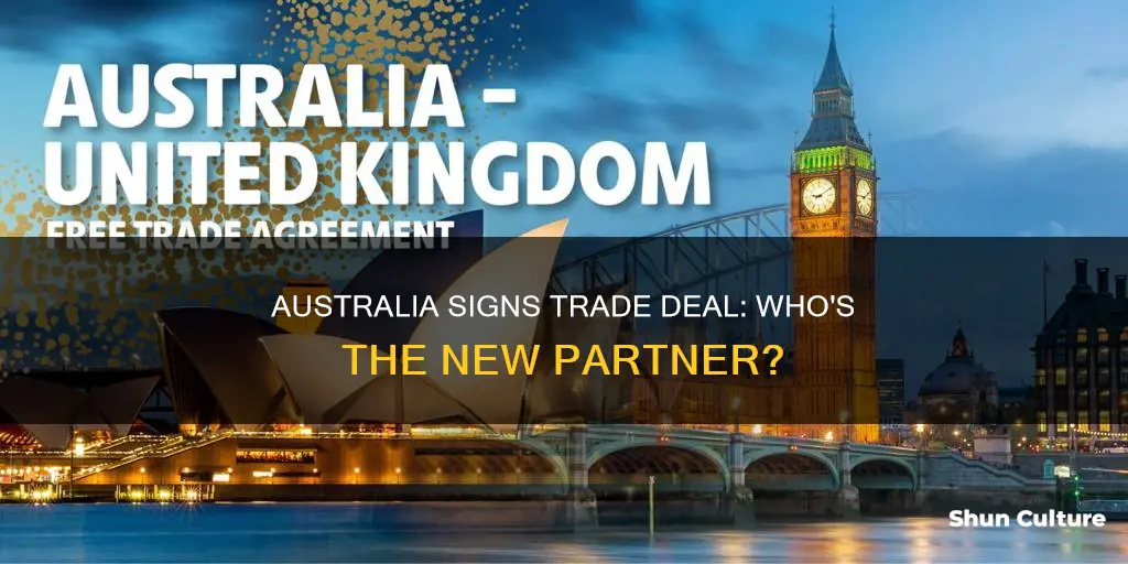 which country did australia sign a trade agreement this week