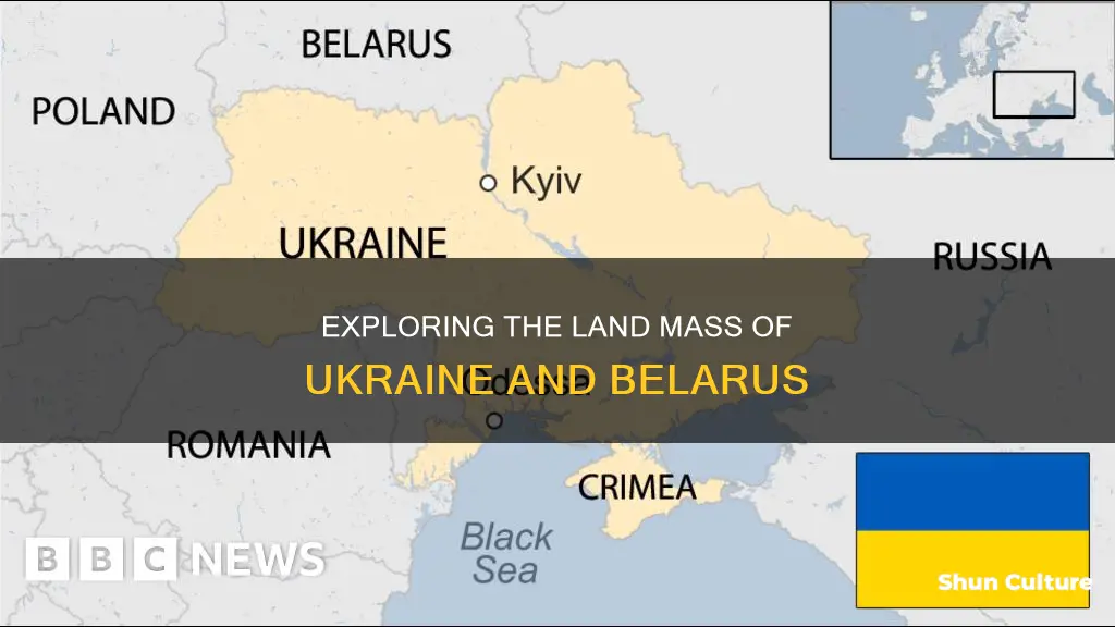 which country has a larger area ukraine or belarus