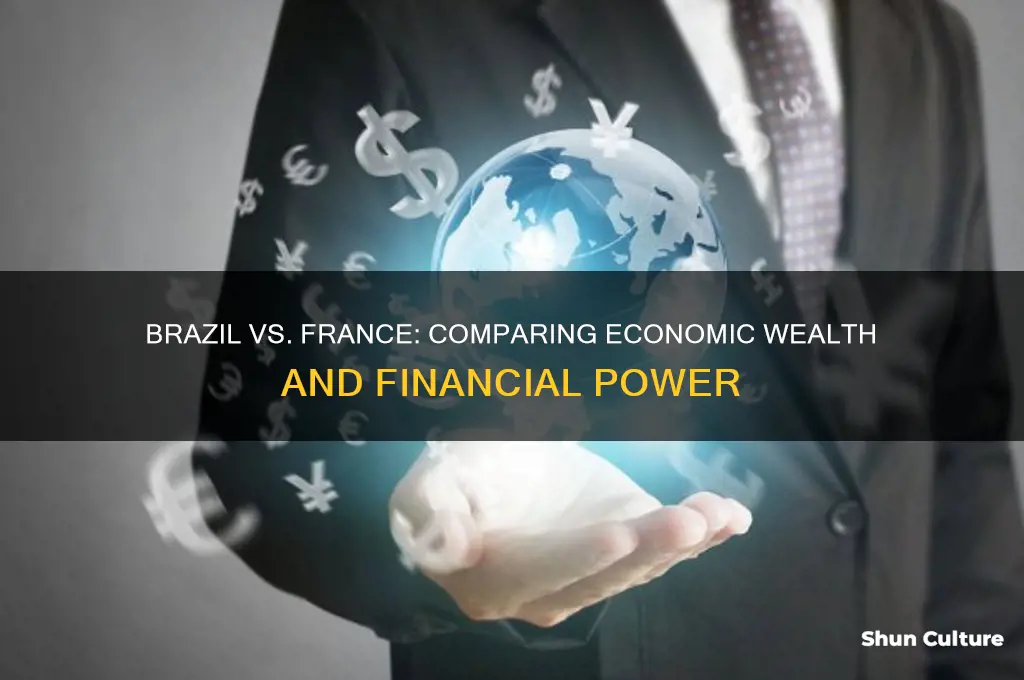 which country has more money brazil or frnce