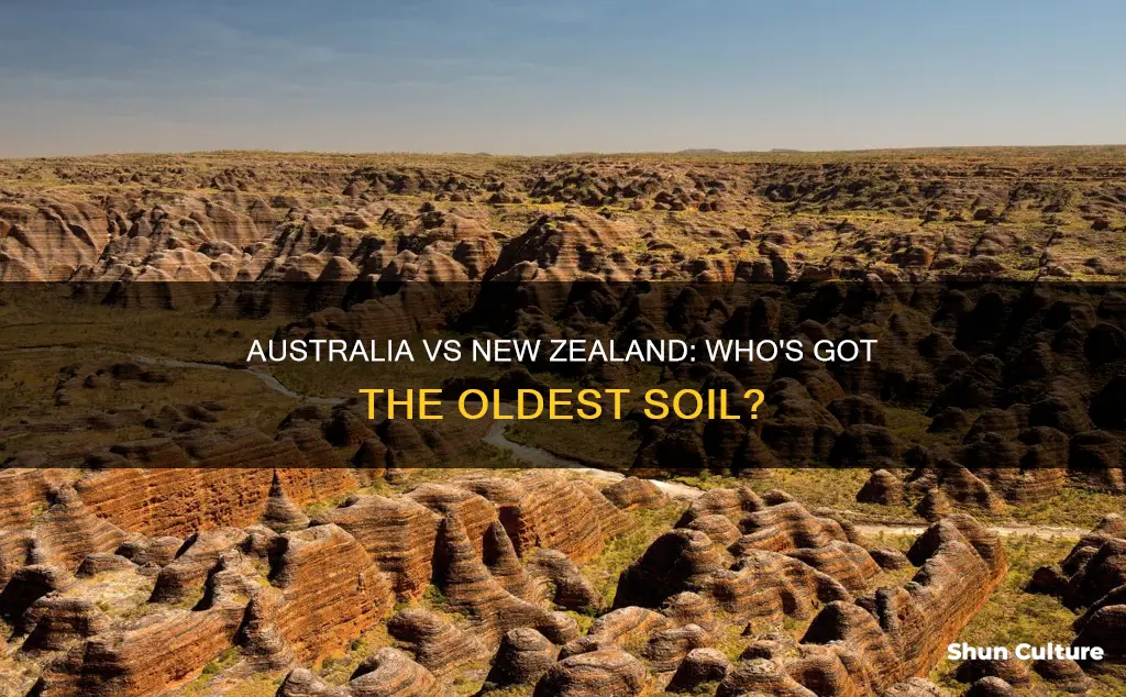 which country has older soil australia or new zealend