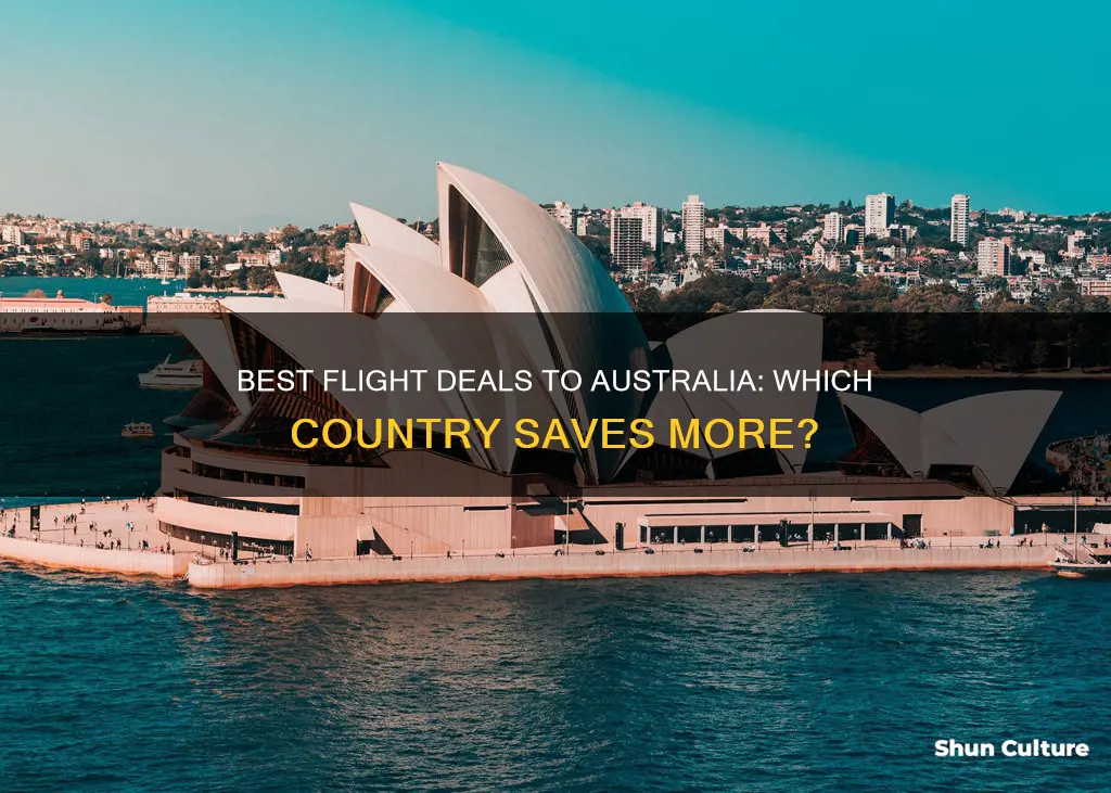 which country has the best prices on flights to australia