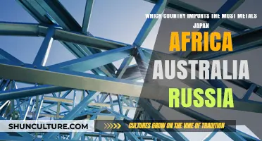 Global Metal Imports: Japan, Africa, Australia, Russia