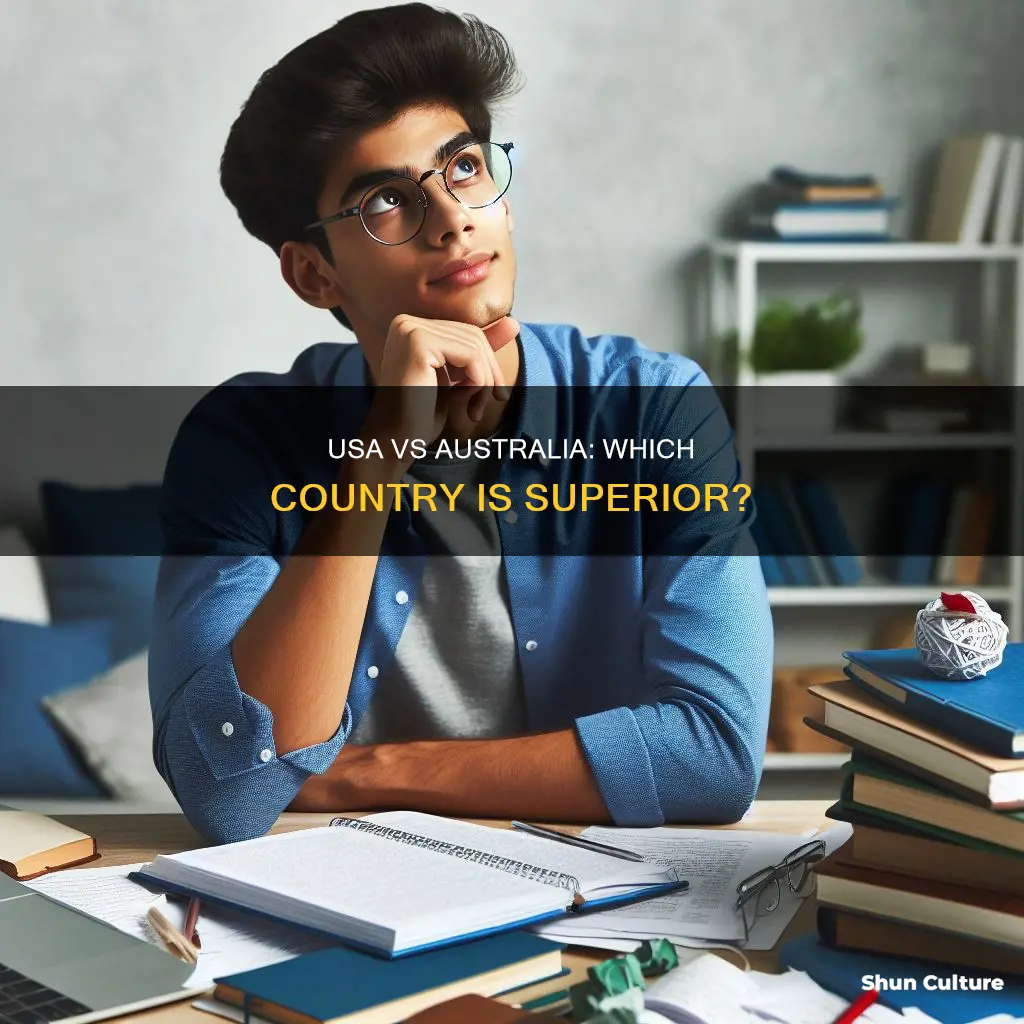 which country is best usa or australia