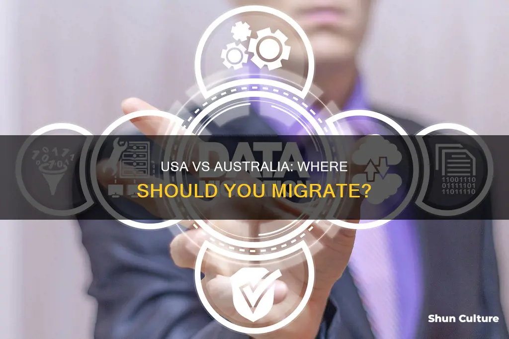 which country is better to migrate usa or australia