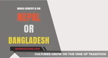 Nepal vs. Bangladesh: Comparing Land Size and Geographical Differences