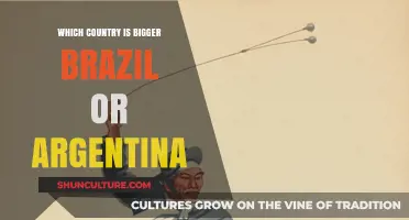 Brazil vs. Argentina: Comparing Land Size and Geographic Scale