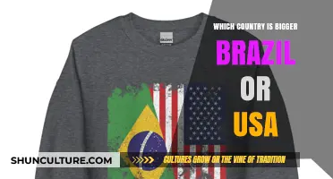 Brazil vs. USA: Comparing Land Size and Geographic Scale
