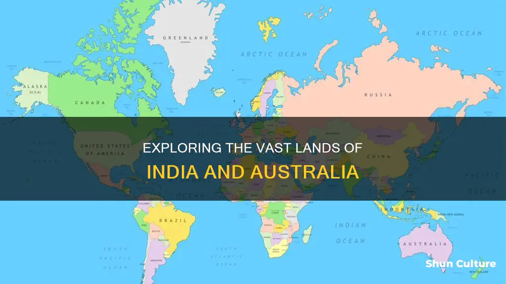which country is bigger india or australia