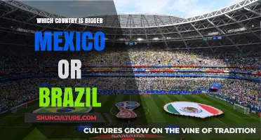 Mexico vs. Brazil: Comparing Land Size and Geographical Scale