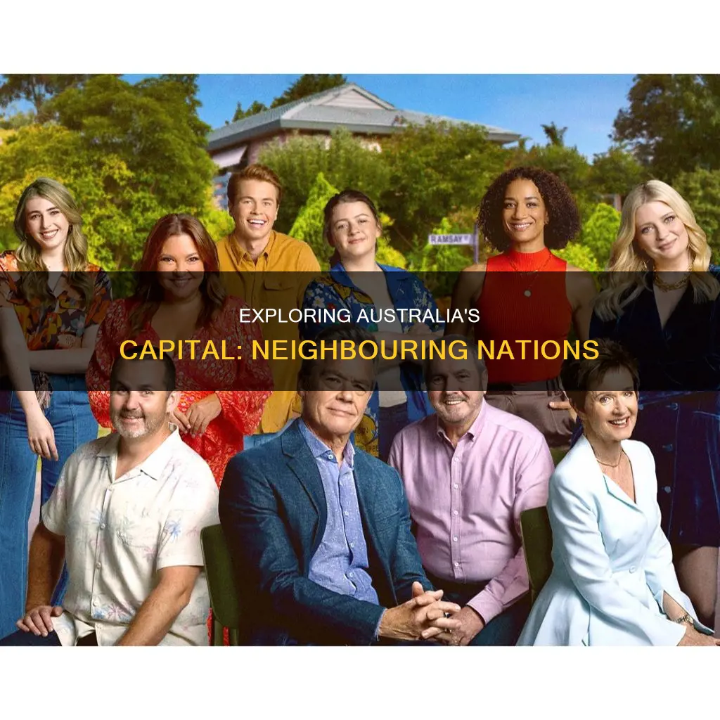 which country is close to australia capital