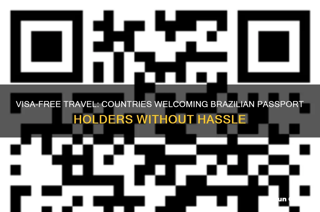 which country is free visa for brazil passport