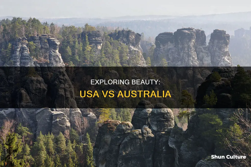 which country is more beautiful australia or usa