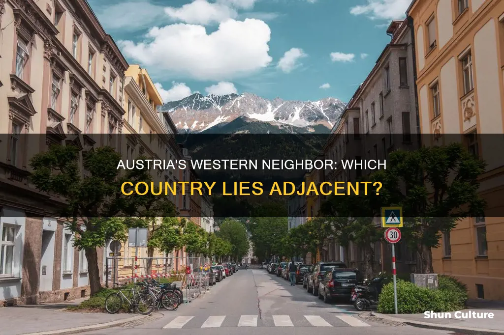 which country lies to the west of austria