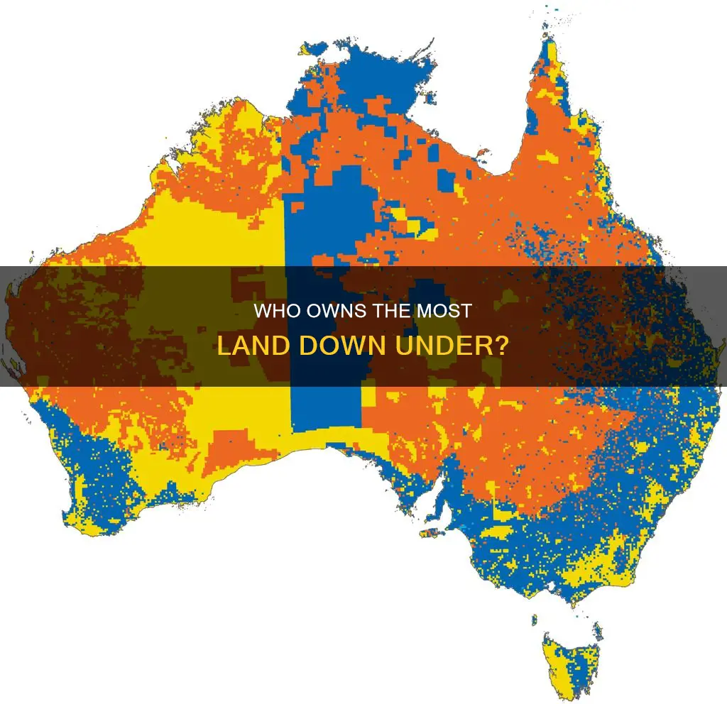 which country owns the most land in australia