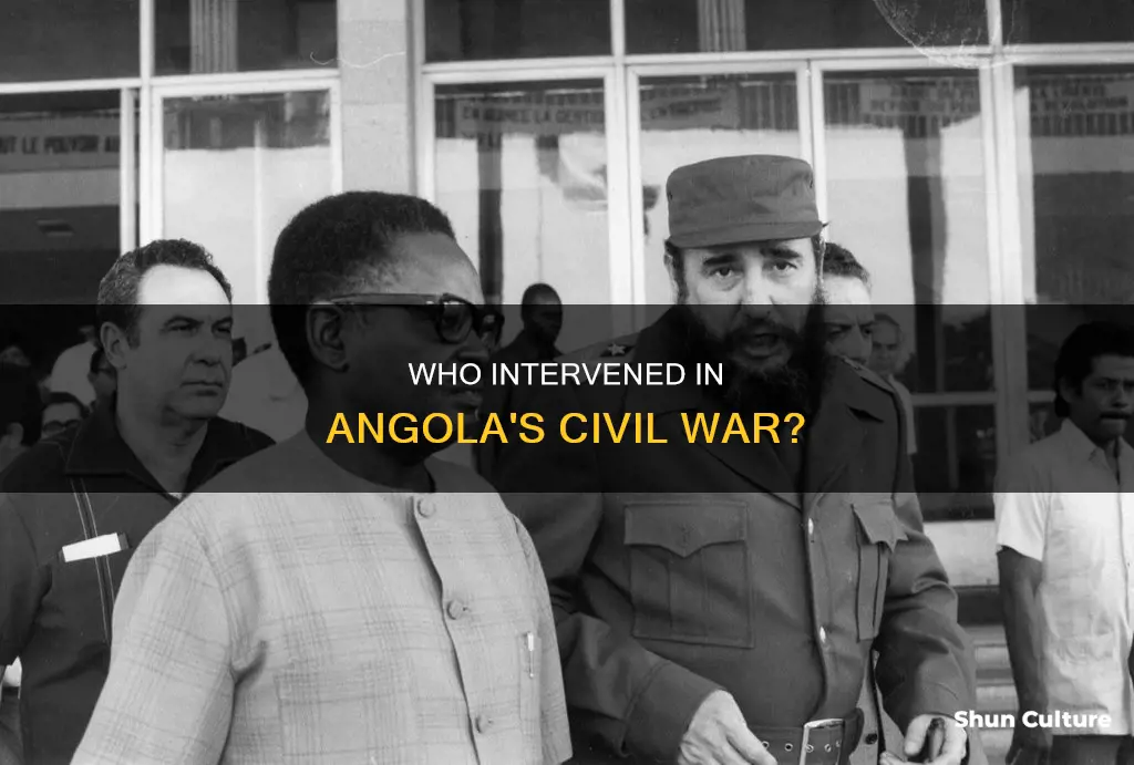 which country sent troops to angola in 1975