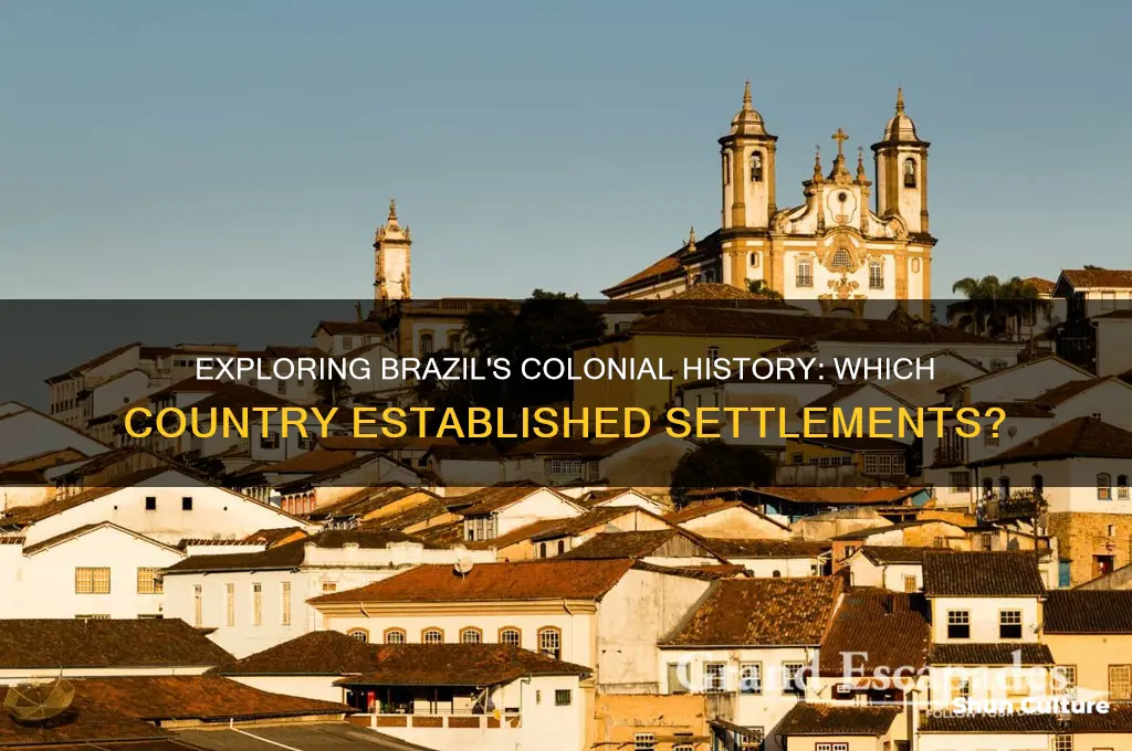 which country set up colonies in brazil
