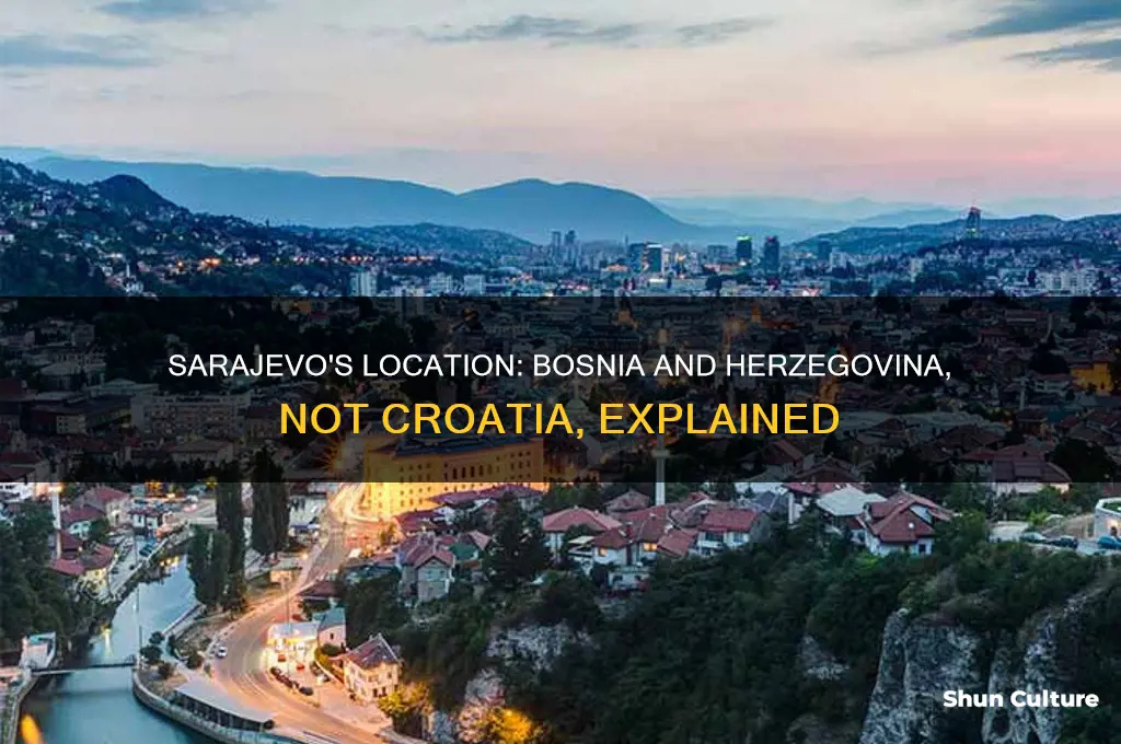 which countryn is these sarajevo bosnia croatia