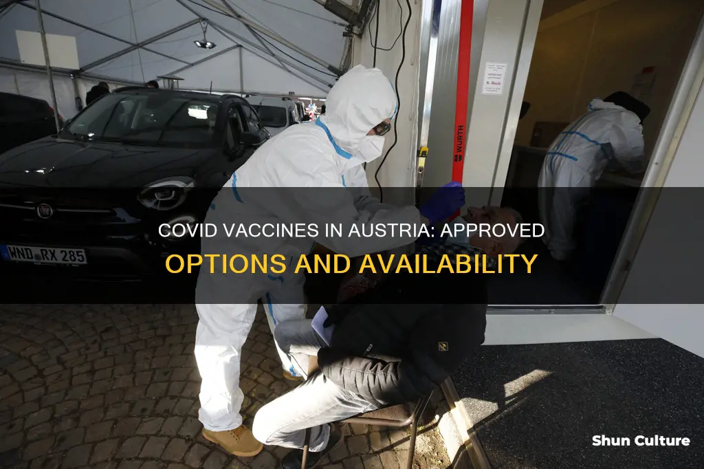 which covid vaccines are used in austria