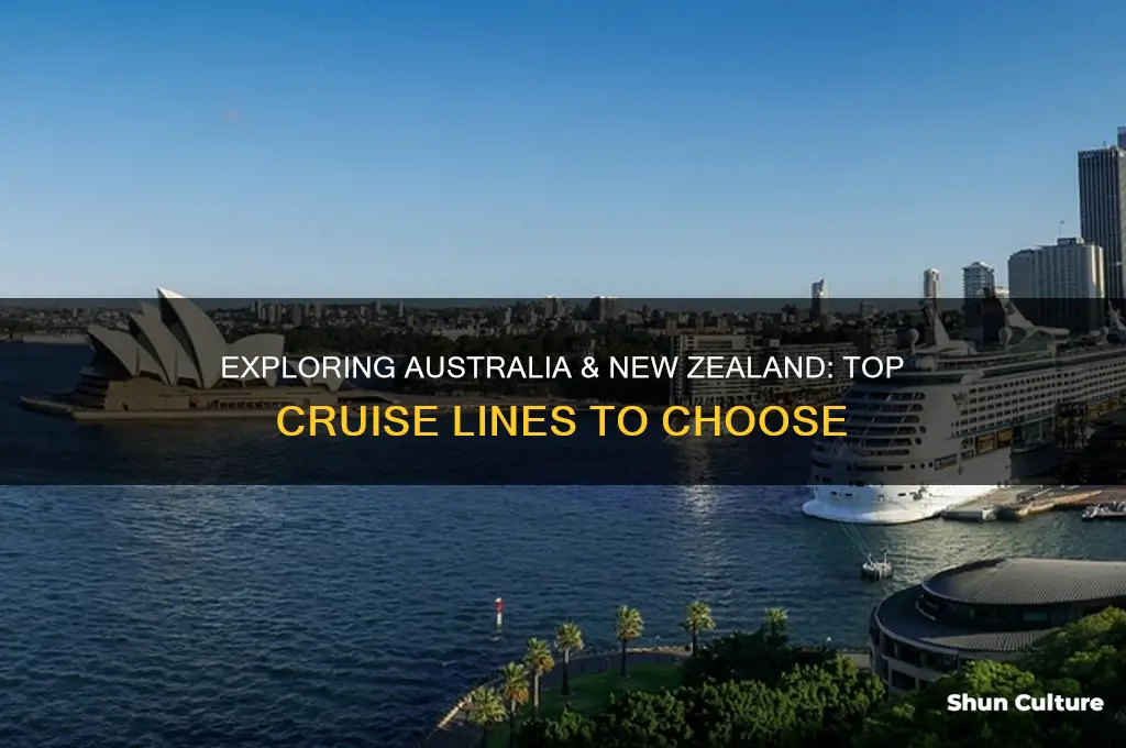 which cruise lines go to australia and new zealand