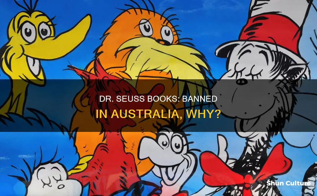 which dr seuss books have been banned in australia